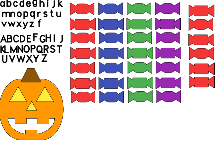 Letter Name or Sound Sort Jack O’ Lantern