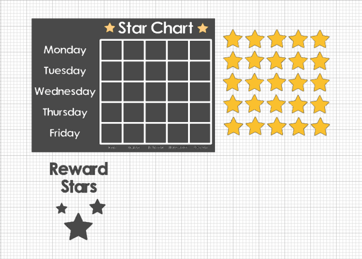 COVER 7-5 WEEKLY STAR CHART