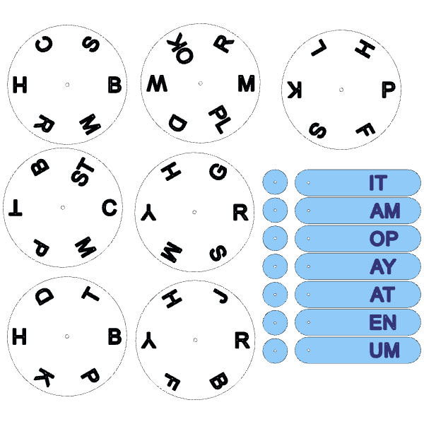 COVER Word Wheels 5